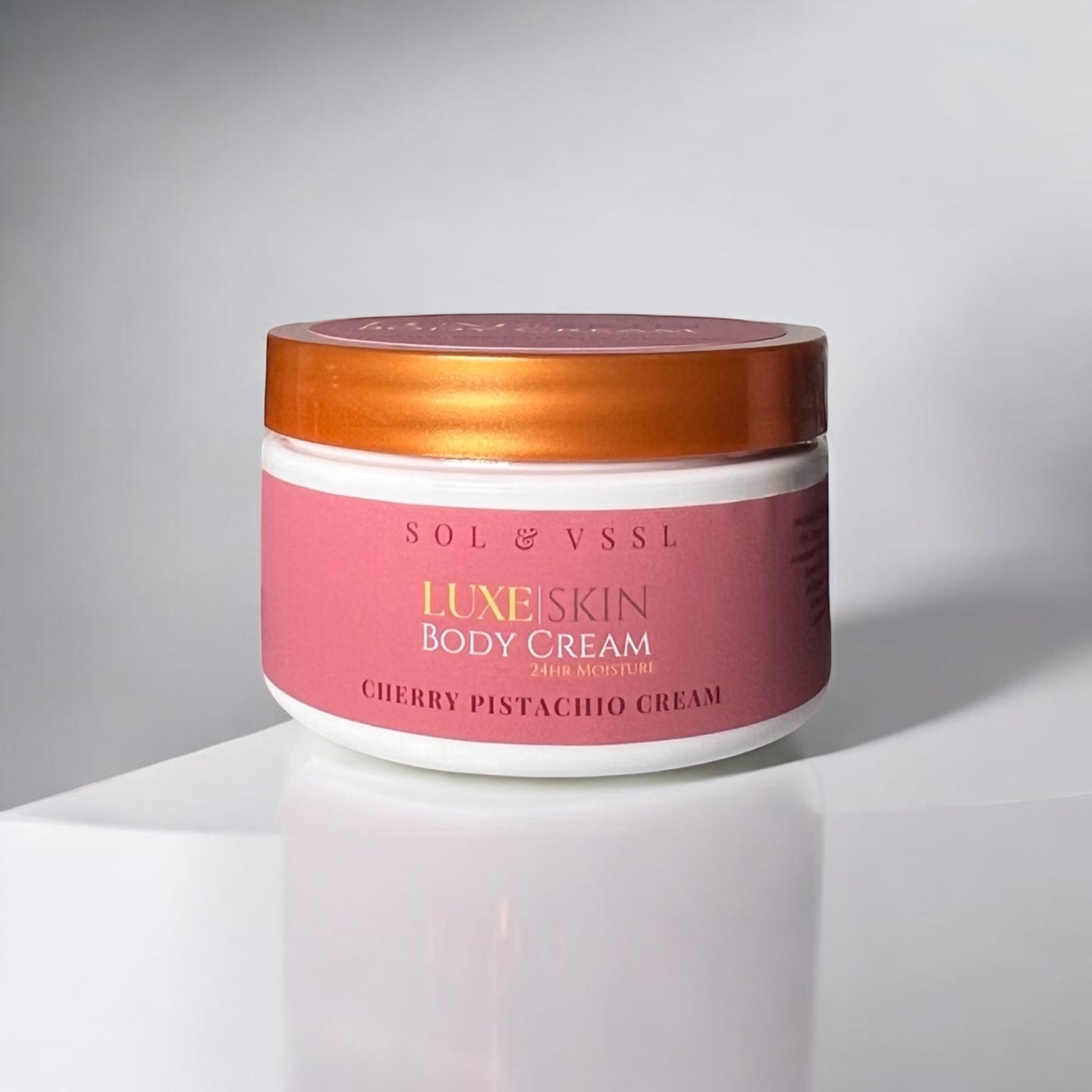 CHERRY PISTACHIO CREAM | LUXE SKIN Body Cream 24HR Moisture